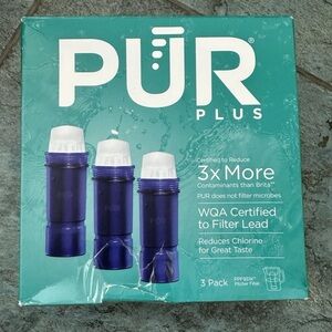NEW PUR Plus Water Pitcher Filters with Lead Reduction - 3 Pack - PPF951K